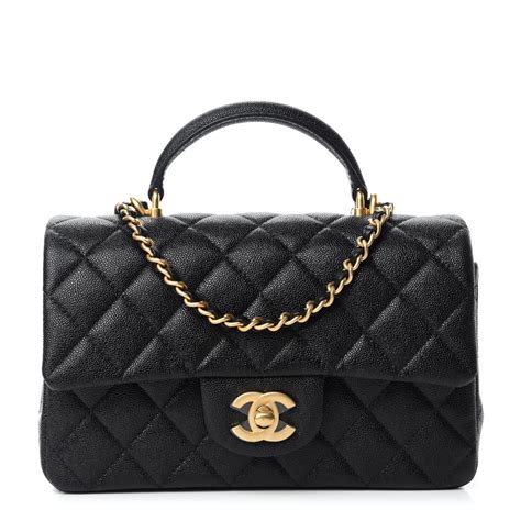 chanel cf bag|Chanel mini flap bag with top handle.